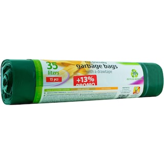 Stella | Saci menaj eco 35L, 15 bucati