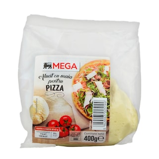 MEGA | Aluat cu maia pentru pizza 400g