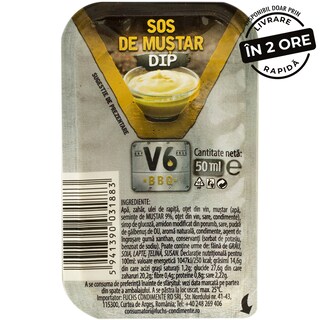 V6 | DIP | Sos mustar 50ml