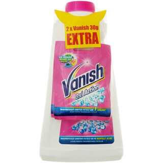 Vanish | Solutie pentru indepartarea petelor Crystal White + Oxi Axion pudra 1L+2x30g