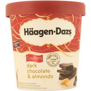 Haagen Dazs | Inghetata ciocolata neagra si migdale 500ml