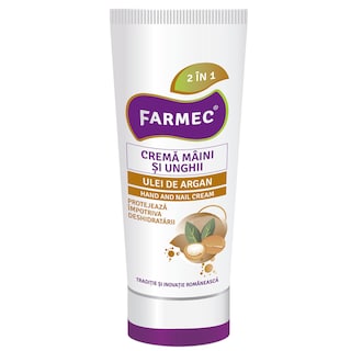 Farmec | Crema de maini si unghii cu ulei de argan 100ml
