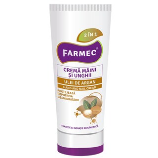 Farmec | Crema de maini si unghii cu ulei de argan 100ml