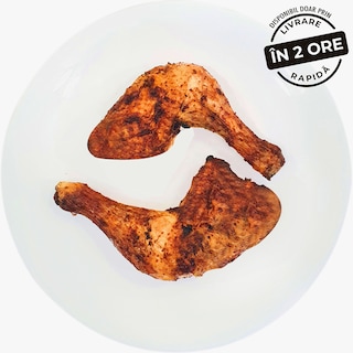 Mega Apetit | Pulpe de pui cu os, rotisate, condimentate cu Ras el hanout