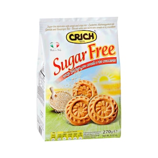 Crich | Biscuiti cu cereale si orez crocant fara zahar 270g