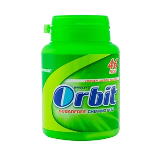Orbit | Guma de mestecat Spearmint 46 drajeuri 64g