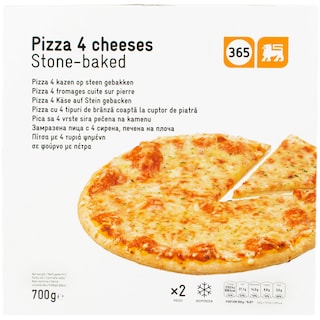 365 | Pizza 4 formagi 2 bucati 2x350g