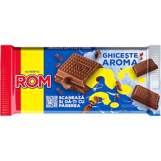 Rom | Ciocolata cu lapte 86.5g