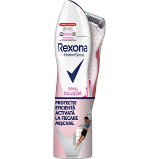Rexona | Deodorant spray Sexy + aparat de ras 150ml