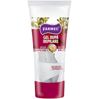 Farmec | Gel dupa depilare cu ulei de argan 100ml