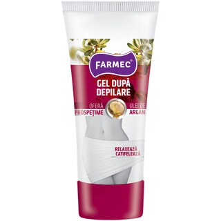Farmec | Gel dupa depilare cu ulei de argan 100ml