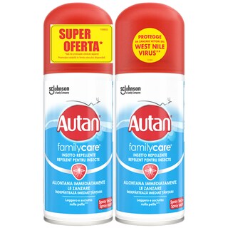 Autan | Spray protector impotriva tantarilor 2x100ml