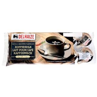 Delhaize | Lapte semidegresat pentru cafea 10x7ml
