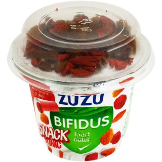 Zuzu | Iaurt si mix de stafide, merisoare si goji 3% grasime 188g