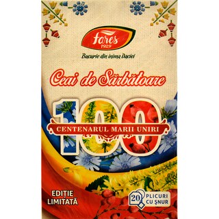 Fares | Ceai de sarbatoare aromat din fructe si plante cu cicoare,sulfina si macese 40g
