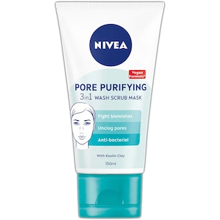 Nivea | 3in1 masca pentru exfoliere cu argila Kaolin 150ml