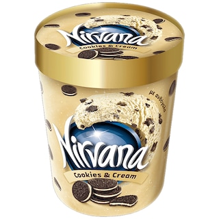 Nirvana | Inghetata Cookies & Cream 610g