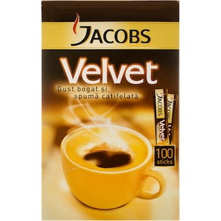 Jacobs | Velvet | Cafea instant 100 plicuri 180g