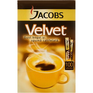 Jacobs | Velvet | Cafea instant 100 plicuri 180g