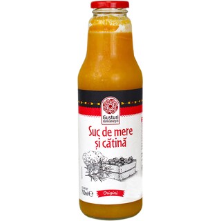 Gusturi romanesti | Suc de mere si catina  750ml