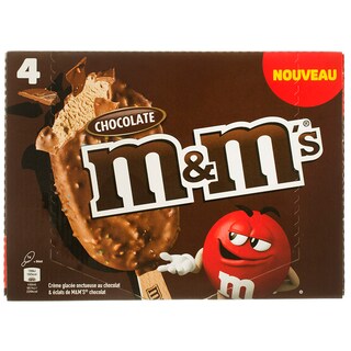 m&m's | Inghetata cu ciocolata 4x84ml