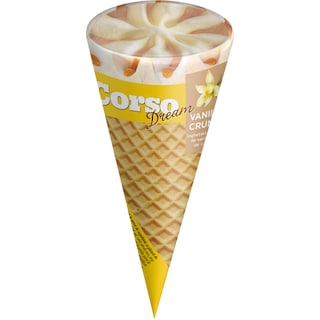 Corso | Dream | Inghetata cu aroma de vanilie si sos de caramel 76g