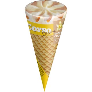 Corso | Dream | Inghetata cu aroma de vanilie si sos de caramel 76g
