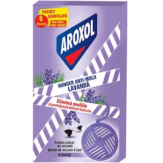 Aroxol | Hanger anti-molii lavanda