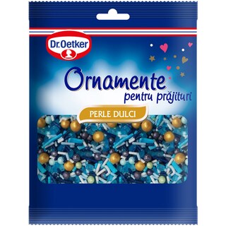Dr. Oetker | Ornamente pentru prajituri Perle Dulci 30g