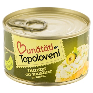 Bunatati de Topoloveni | Humus cu masline 155g