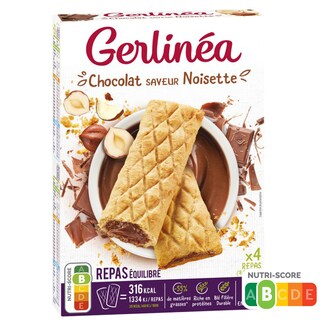 Gerlinea | Batoane cu ciocolata cu gust de alune de padure 360g