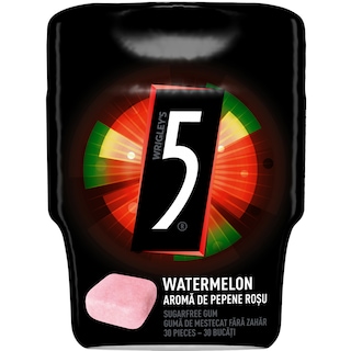 Five | Guma de mestecat cu aroma de pepene rosu 61.8g