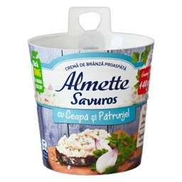 Almette | Savuros | Crema de branza cu ceapa si patrunjel 140g