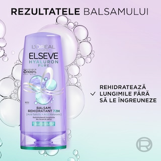 Elseve | Balsam rehidratant Hyaluron Pure 200ml