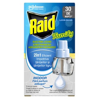 Raid | Family | Rezerva lichida impotriva tantarilor 21ml