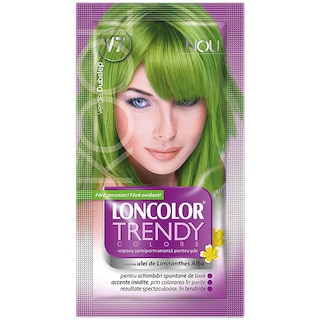 Loncolor | Trendy Color | Nuantator pentru par culoarea verde V7