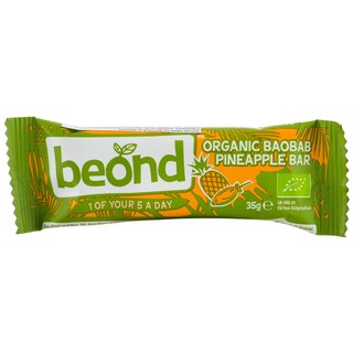 Beond | Baton bio cu baobab si ananas 35g