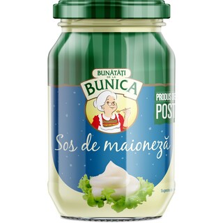 Bunatati de la Bunica | Sos de maioneza 27 % grasime 360g