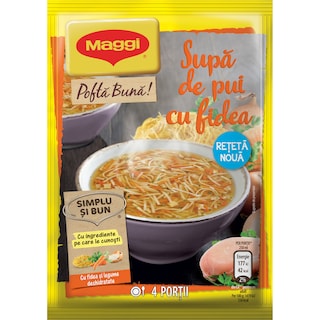 Maggi | Supa de pui cu fidea 50g