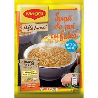 Maggi | Supa de pui cu fidea 50g
