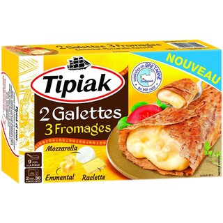 Tipiak | Galete 3 fromages 250g