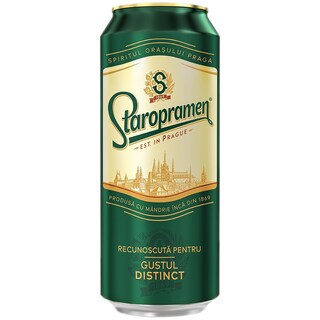 Staropramen | Bere blonda pasteurizata 0.5L