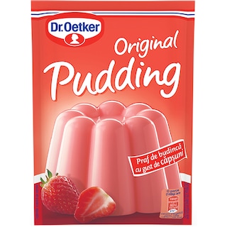 Dr. Oetker | Original Pudding | Desert cu gust de capsune 40g