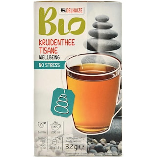 Delhaize Bio | Infuzie de plante No Stressres 20x1.6g