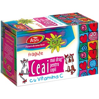 Fares | Ceai vitaminizat pentru copii 20 pliculete 20x2g