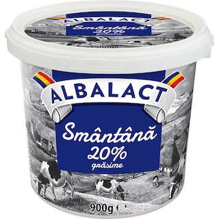 Albalact | Smantana cu 20% grasime 900g