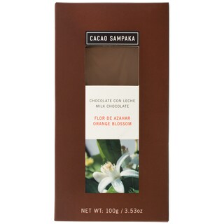 Cacao Sampaka | Ciocolata cu lapte si flori de portocal 100g