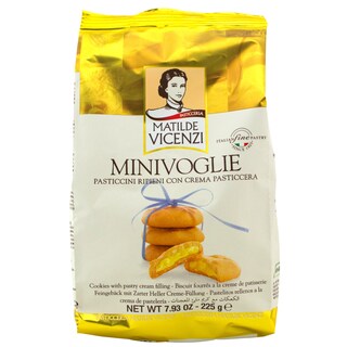 Matil de Vicenzi | Mini Voglie | Biscuiti cu crema de patiserie 225g