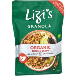 Granola din ovaz integral, cu nuci si seminte 400g