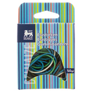 Delhaize | Elastice de cauciuc 50g